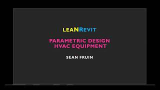 LEAN REVIT PARAMETRIC MODELING1
