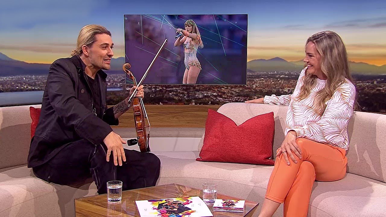 David Garrett 🎻 Celebrity Talk about reinterpreting biggest pop songs
