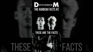 Depeche Mode - Part 2: The Random Facts #depechemode #facts #randomfacts #behindthescenes #davegahan