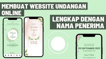 Membuat Website Undangan Online Lengkap dengan Nama Penerima