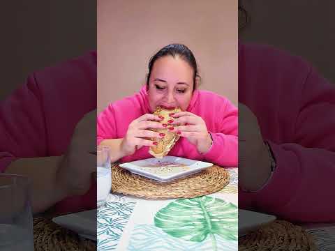 ASMR Mukbang | Cheese, Chicken Breast &amp; Egg Sandwich 🥪🍳 (No Talking)