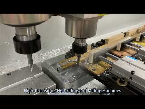 Hard to machine special-shaped profiles? Try our CNC drilling milling machine Script：