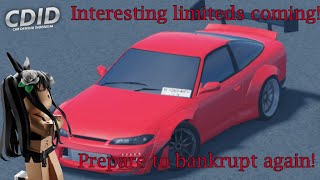 Incoming cars + Interesting limiteds! (Roblox CDID)