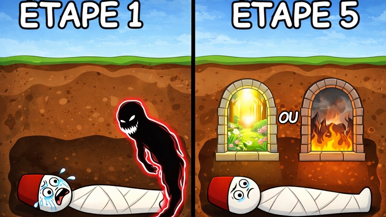 Ce Qui Se Passe VRAIMENT Dans la Tombe Après la Mort (Terrifiant)