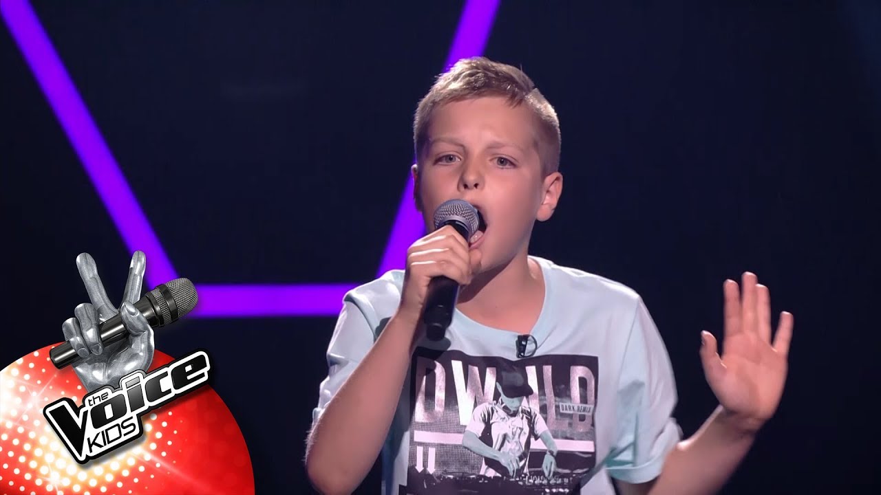 Nathan Numb Blind Auditions The Voice Kids VTM 