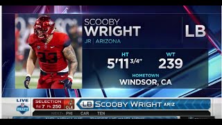 2016 NFL Draft Rd 7 Pk 250 | Cleveland Browns Select LB Scooby Wright