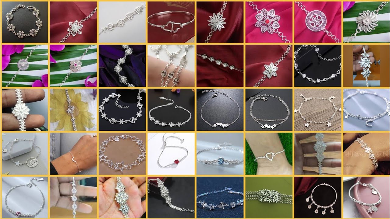 rupor bracelet design /রুপার ব্রেসলেট ডিজাইন /রুপার রাখি ডিজাইন