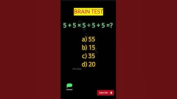 Brain test 🧠 #maths #iqlevel #iqtest #reasoning