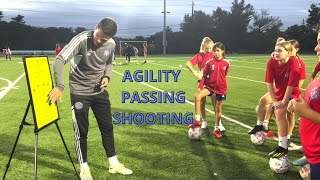 Agility, Passing and Shooting in Soccer | FCGB