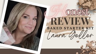 Let's REVIEW The Trending LAURA GELLER BAKED STARTER KIT / Makeup for Mature Skin / OVER 50 BEAUTY