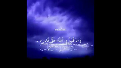 قراءة مميزة من سورة الزمر لفضيلة القارئ خالد الجليل 💚 [حالات واتس اب قرآن]