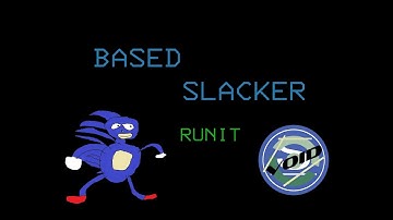 Slackware Linux Runit install guide, sanic meme, etc etc.