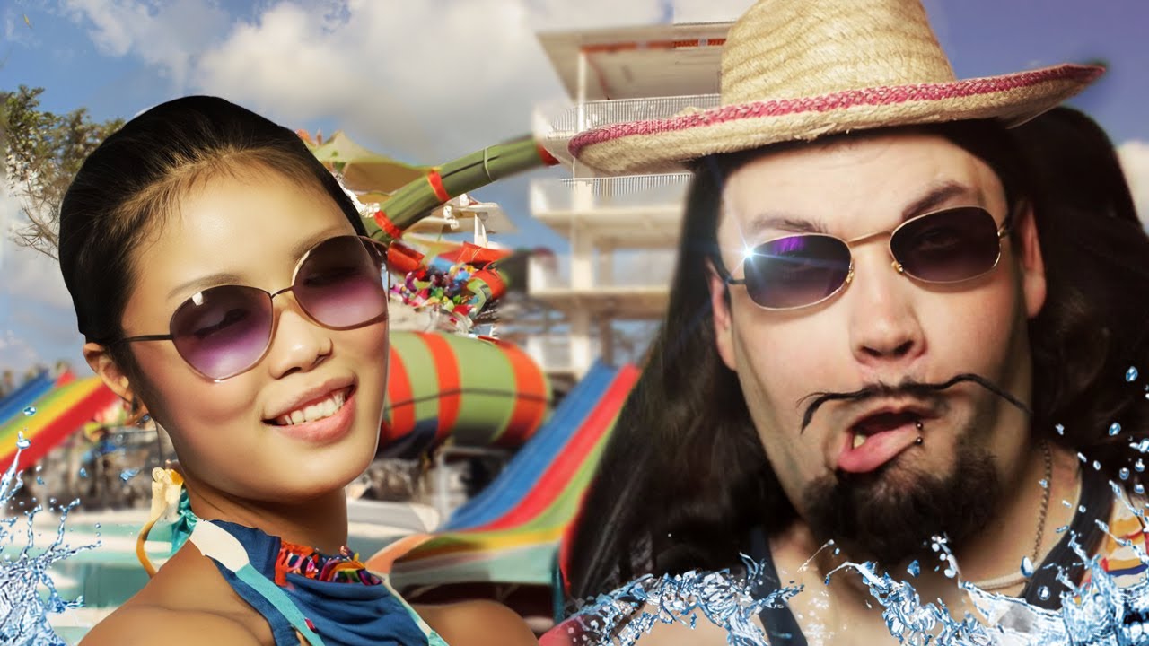 Elvizz und die BIKINI Klonsarmee | Waterpark Simulator | Elvizz zockt Trash 