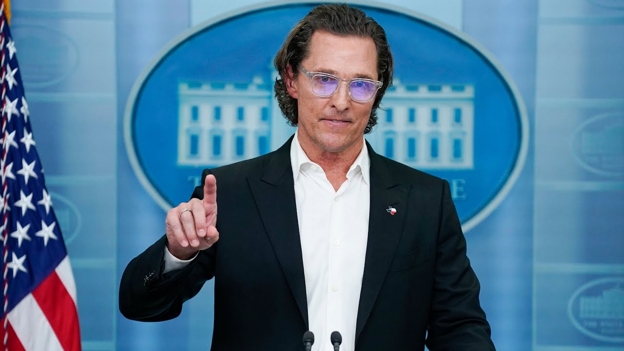 Actor Matthew McConaughey gives impassioned speech for gun ...