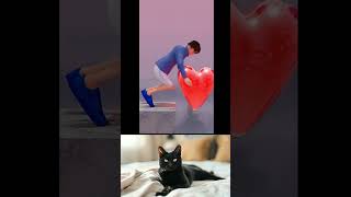 My heart will go on  A or B  Funny animation  #animation #funny