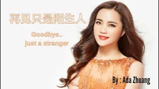 【再见只是陌生人 - 庄心妍】GOODBYE, JUST A STRANGER - ADA ZHUANG / وداعا ، مجرد غريب / English, Arabic Lyrics