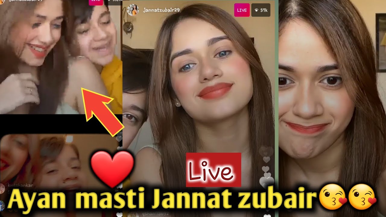 Jannat Zubair live Ayaan Zubair | Jannat zubair live today | jannat and ayaan zubair live today🔥