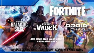 ShunsuiUchiha :Star Wars X Fortnite Collab