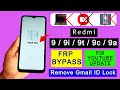 Redmi 9/9i/9t/9a/9c FRP Bypass (MIUI 12.5) Without PC | YouTube Update Fix | Google Account Bypass