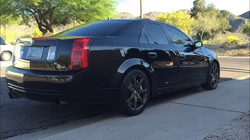 LS2 CTS V Gen 1 Burnout *Trying to blow up the rear diff*