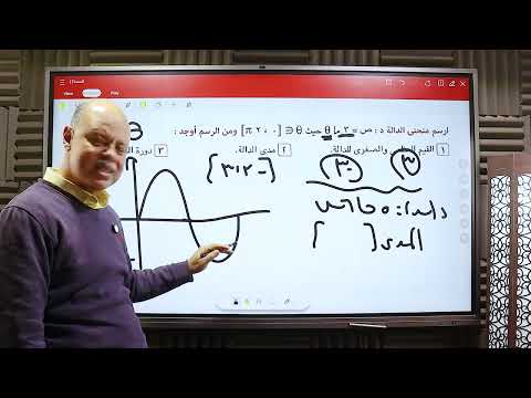 الحصة 17 التمثيل البياني للدوال المثلثية 1ث