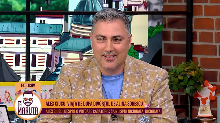 Alex Ciucu, viața de după divorțul de Alina Sorescu