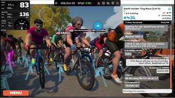 Zwift Insider Tiny Races Cat-C All 4 Stages across Scotland, Yorkshire, and London - Sat 15:01UTC
