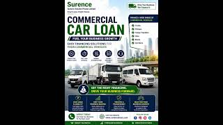 Best Commercial Car Loan in India | Fast Approval & Flexible EMI | Surence Solution Private Limited