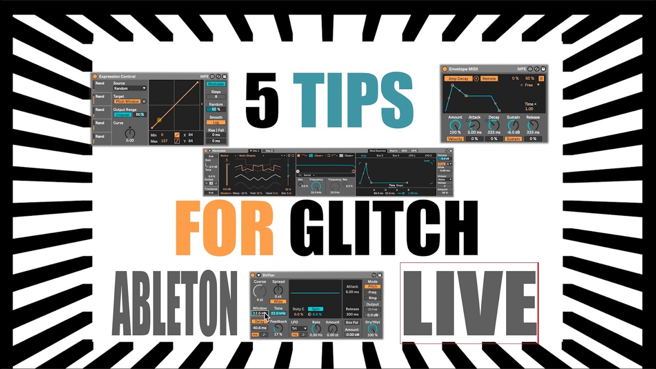 Ableton Live | 5 Useful Glitch Techniques - YouTube
