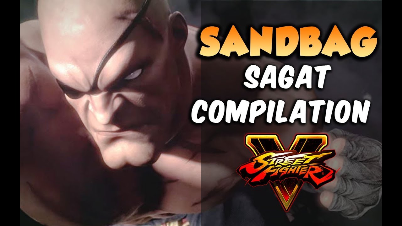 SANDBAG - Great Sagat Compilation - Street Fighter V Arcade Edition