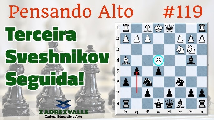 ♟️Série Pensando Alto: partidas online jogadas pelo Mestre FIDE Adriano  Valle e comentadas enquanto joga. O Sistema London é inofen…