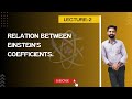 L2: Relation between Einstein's coefficients.