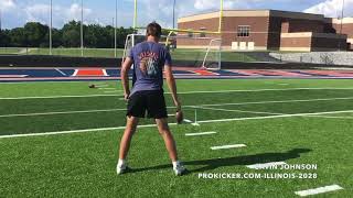 GAVIN JOHNSON, RAY GUY PROKICKER.COM KICKER, ILLINOIS, CLASS OF 2028