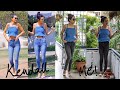 DIY Denim top  inspired by Kendall Jenner