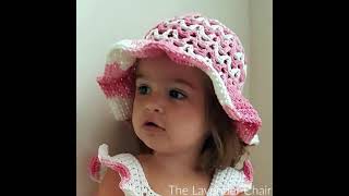 Valerie's Sun Hat (Toddler) Crochet Tutorial - The Lavender Chair