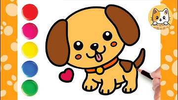 How To Draw A Cute Puppy Step By Step