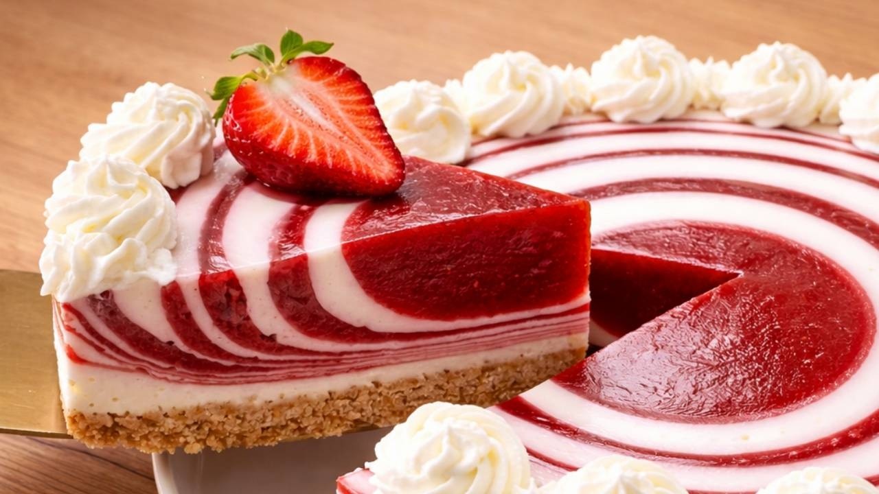 Dieser Zebra Cheesecake ist meine neue Obsession! Und er ist so einfach! 🍰🔥