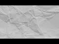 Free Paper Texture Loop | Crumpled White Paper Overlay for Motion Design | Paper Stop Motion