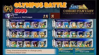 OLYMPUS WARS E009 - Mylaw gaming school - Saint Seiya Cosmo Fantasy screenshot 2