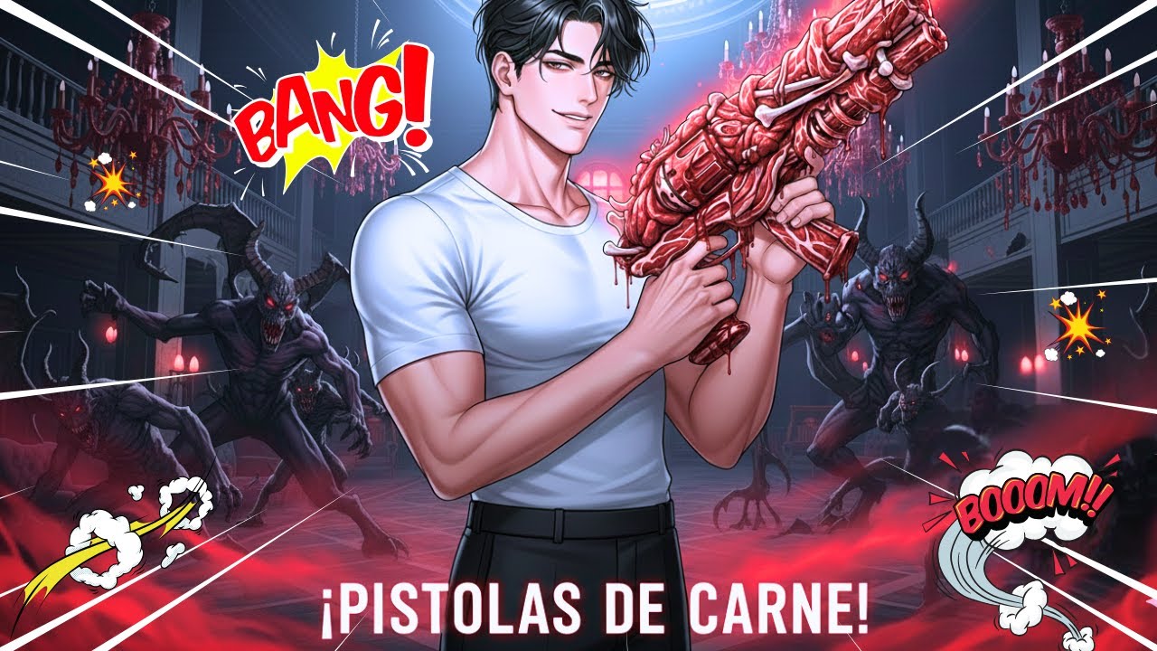 🌟 ¡El Traficante de Armas Loco Vende Pistolas de CARNE y un Sistema Aterrador Surge! | Manhwa mejor