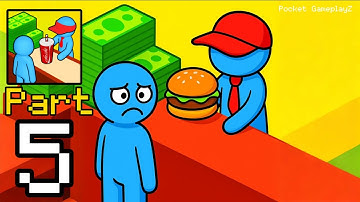 Burger Please! - Gameplay Walkthrough Part 5 - Time to Serve the City (Android, iOS)