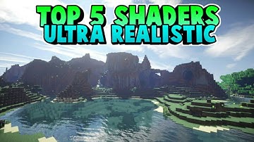 TOP 5 SHADERS ULTRA REALISTIC MCPE 1.9/1.10/1.11 RAM 1GB!!*NOCLICKBAIT