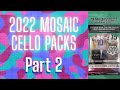 2022 Mosaic Football 12 Pack Cello Box Part 2