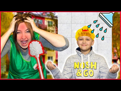 ЁРШИКОМ МАМЕ В ЛИЦО! В ОДЕЖДЕ В ДУШ! СКУЛБОЙ ПО КОММЕНТАРИЯМ #6