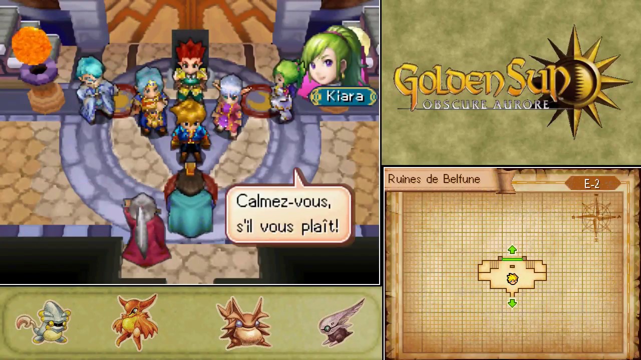 Golden Sun : Obscure Aurore – 35 : Sous le palais de Belfune - YouTube