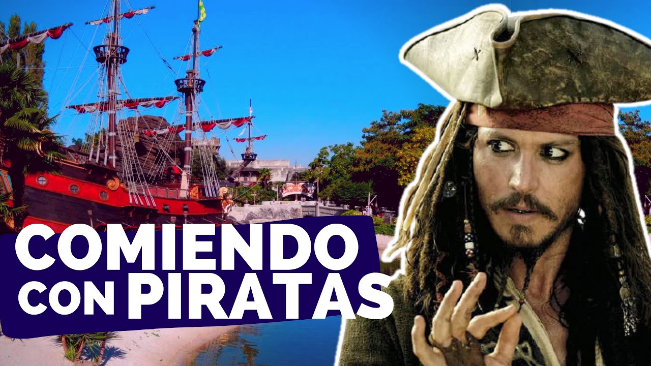 Restaurante Captain Jack's - Piratas del Caribe en Adventureland 🏴‍☠️ Disneyland Paris 2020