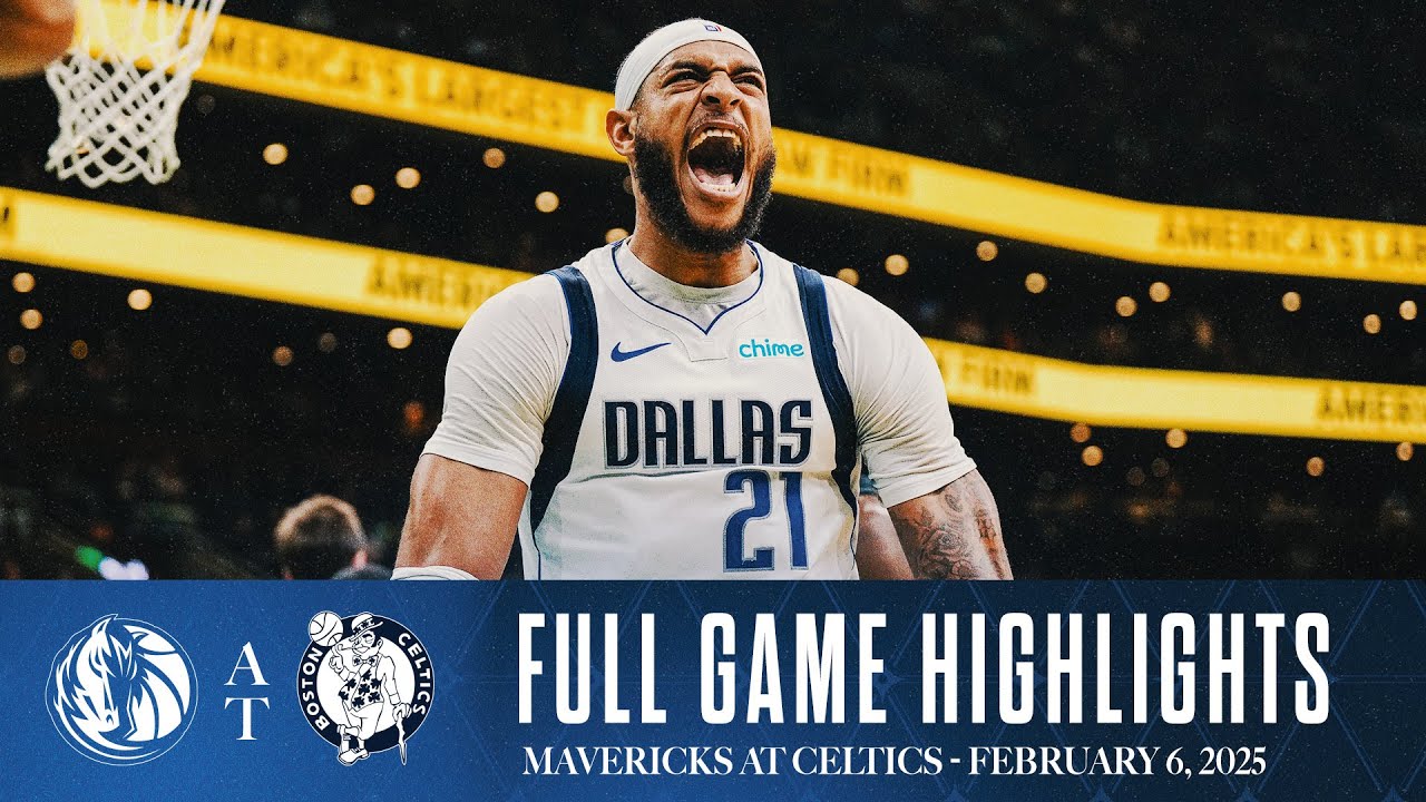 Dallas Mavericks Highlights Vs Boston Celtics February 6 2025 YouTube dallas-mavericks-highlights-vs-boston-celtics-february-6-2025-youtube