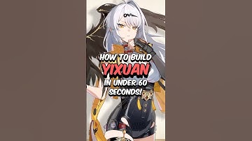 BEST YIXUAN BUILD - How to Build Yixuan in 60 Seconds #zzz #zenlesszonezero #hoyoverse
