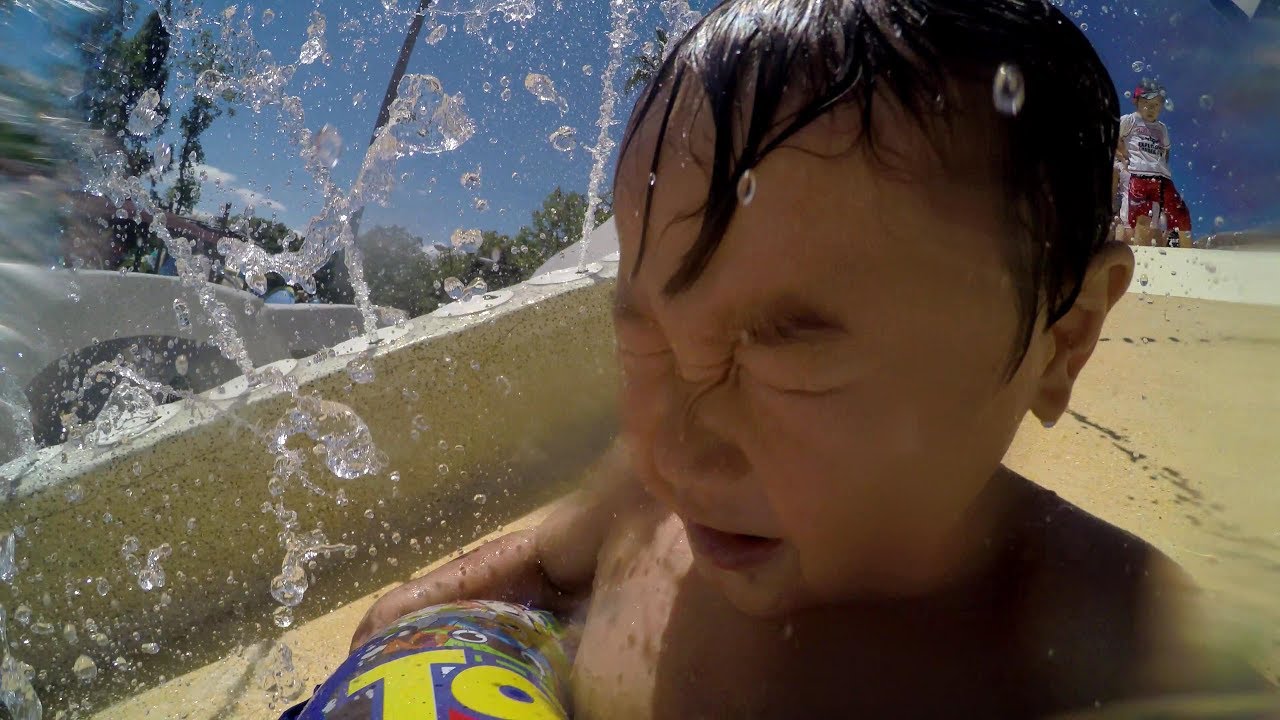 【2019/08/05】　　激混みの西猪名ウォーターランドで遊ぶ