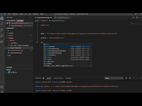 Crear Directorio Con Python Facilmente - YouTube